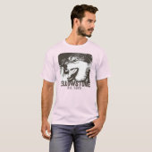 Emoticon Mannen met geelsteen — LS T-shirt (Voorkant volledig)