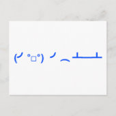 Emoticon-moticon Briefkaart (Voorkant)