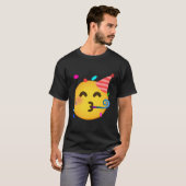 Emoticon Partace Birthday T-shirt (Voorkant volledig)