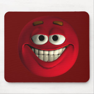 Emoticon Red Muismat