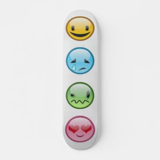 Emoticon Skateboard (Voorkant)