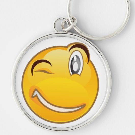 Emoticon Sleutelhanger (Voorkant)