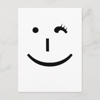 emoticon wekken - een leuke manier om dag te zegge briefkaart