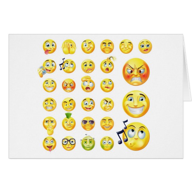 Emoticons (Voorkant Horizontaal)