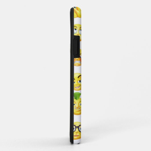 Emoticons Case-Mate iPhone Case (Achterkant/rechts)