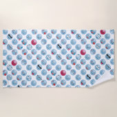 Emoticons Strandlaken (Voorkant)