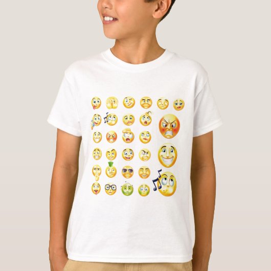 Emoticons T-shirt (Voorkant)