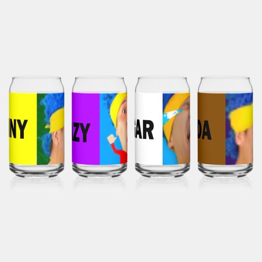 Emotie & ding blikvorm glas (Links)