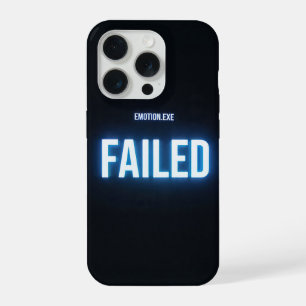 Emotie Mislukt Hoesje voor Telefoon Grappige Tech iPhone 15 Pro Case