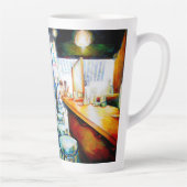 Emotie om te motiveren, logica om te rechtvaardige latte mok (Rechts)