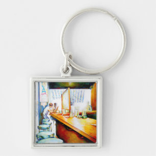 Emotie om te motiveren, logica om te rechtvaardige sleutelhanger