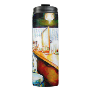 Emotie om te motiveren, logica om te rechtvaardige thermosbeker