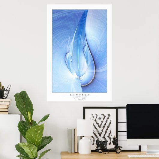 Emotie Poster (Thuiskantoor)