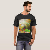 Emotie Stemming Grafische Achtergrond T-shirt (Voorkant volledig)