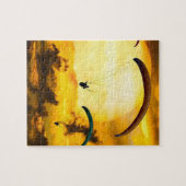 Emoties Adventure Fly Parachute Paragliding Legpuzzel (Horizontaal)