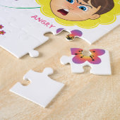 Emoties en verkiezingen legpuzzel (Zijkant)