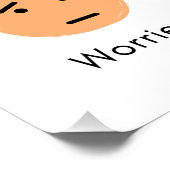 Emoties Grote Glanzende Poster (Hoek)