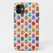 Emoties kleurige gezichten Case-Mate iPhone case (Achterkant)
