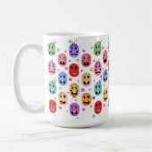 Emoties kleurige gezichten koffiemok (Links)