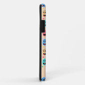 Emoties Kleurrijke Gezichten Aangepaste Naam Case-Mate iPhone Case (Achterkant/rechts)