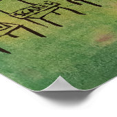 Emoties kunnen zonder oordeel bestaan - egel poster (Hoek)