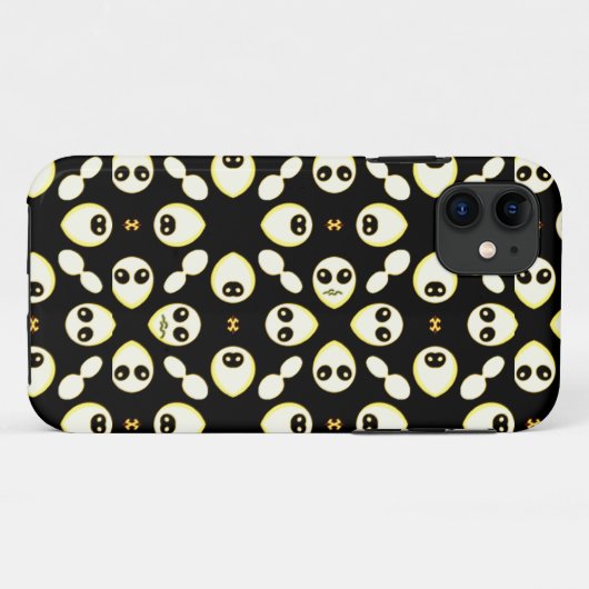 Emoties,Smile_ Case-Mate iPhone Case (Achterkant (horizontaal))