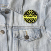Emoties,Smile_ Ronde Button 5,7 Cm (In situ)