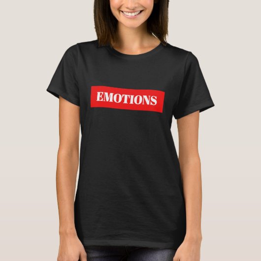 Emoties T-shirt (Voorkant)