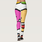 Emoties | Zazzle_Growshop. Leggings (Achterkant)