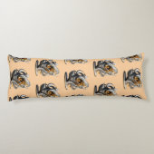 "Emotieve artistieke diepgang" Lichaamskussen (Achterkant)