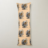 "Emotieve artistieke diepgang" Lichaamskussen (Achterkant (Verticaal))