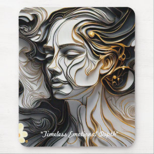 Emotieve luxe Design Muismat
