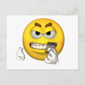 Emotion Guy - Baring Teeth Briefkaart (Voorkant)