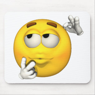 Emotion Guy - Thinking Mousepad Muismat