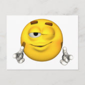 Emotion Guy - Wink Briefkaart (Voorkant)