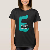 Emotion Letter E Alphabet Lore T-shirt (Voorkant)