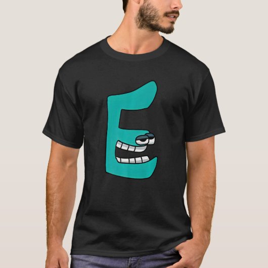 Emotion Letter E Alphabet Lore T-shirt (Voorkant)