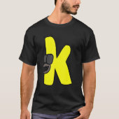 Emotion Letter K Alphabet Lore T-shirt (Voorkant)