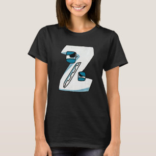 Emotion Villain Letter Alphabet Lore T-shirt
