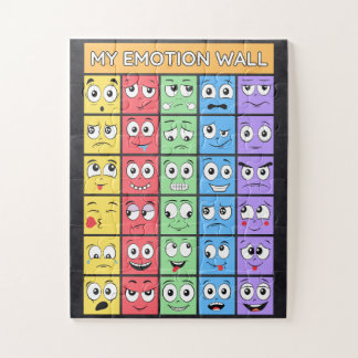 Emotion wall-puzzel legpuzzel