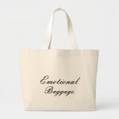 Emotional Baggage Bag Grote Tote Bag (Voorkant)