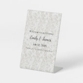 Emotional Business Display Sign Template Reclamebord Met Voetstuk (Voorkant)