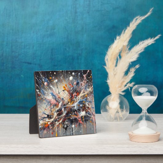 Emotional Color Splash – Abstract expressionistisc Fotoplaat (Insitu)