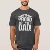 Emotional Dad Message Shirt (Voorkant)