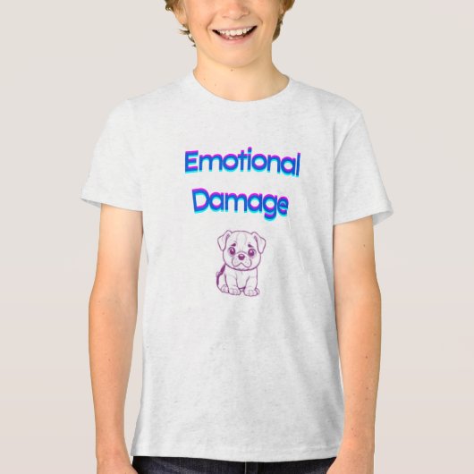 Emotional Damage Shirt voor kinderen (Voorkant)