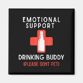 Emotional Drinking Buddy Please Don't Pet Drunk Dr Magneet (Voorkant)