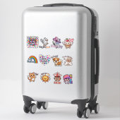 Emotional Emoji Sticker Bundle – Cute Expression S (Koffer)