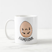 Emotional Funny Emotional Egg Pun Koffiemok (Links)