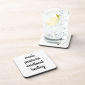 Emotional Healing Hard Plastic Onderzetter (Rechterzijde)