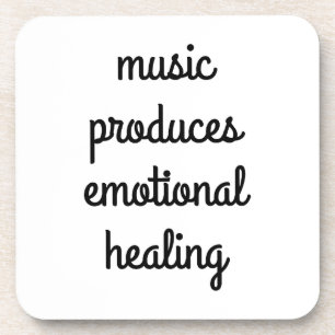 Emotional Healing Hard Plastic Onderzetter